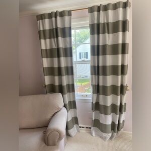 Pair of blackout curtains